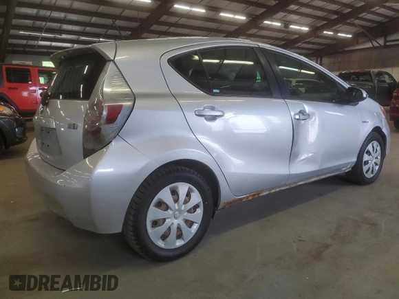 2014 Toyota Prius One with VIN JTDKDTB35E1560149, listed as a Copart auction lot 57283295 with 153,810 mi miles and Clean Title. Bid and sale history available at DreamBid. Image 3.