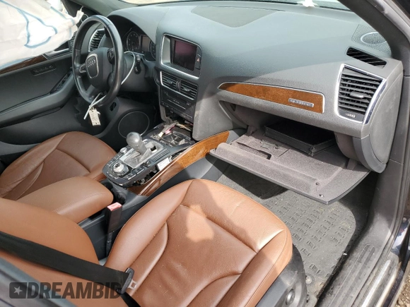 2012 Audi Q5 2.0T Premium Plus with VIN WA1LFAFP6CA133201, listed as a Copart auction lot 49817515 with 0 mi miles and Salvage Title. Bid and sale history available at carsss.com. Image 8.