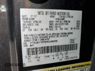 2017 Ford Expedition EL Platinum with VIN 1FMJK1MT9HEA49295, listed as a Copart auction lot 87801575 with 145,798 mi miles and Salvage Title. Bid and sale history available at carsss.com. Image 12.