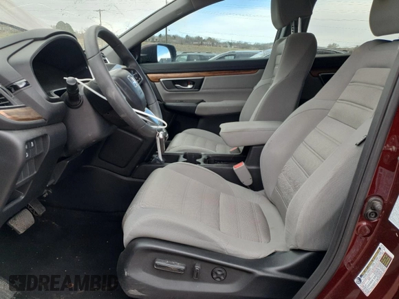 2017 Honda CR-V EX with VIN 2HKRW2H51HH638225, listed as a Copart auction lot 49729385 with 134,989 mi miles and Salvage Title. Bid and sale history available at carsss.com. Image 7.