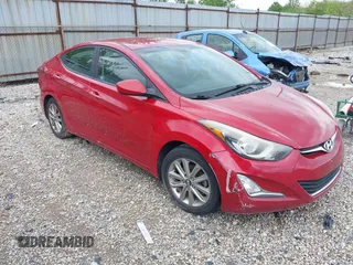 2014 Hyundai Elantra SE z VIN KMHDH4AE8EU089100, wystawiony jako IAAI lot #42174888 z przebiegiem 133 670 mil mil oraz . Historia ofert i sprzedaży dostępna na DreamBid. Obrazek 1.