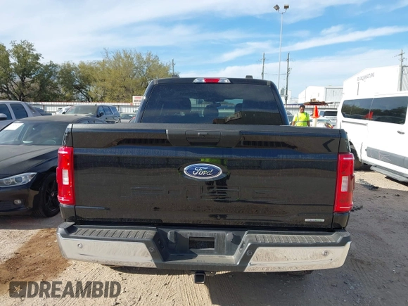 2023 Ford F-150 XL with VIN 1FTEW1EP6PFA88804, listed as a IAAI auction lot 41808729 with 41,373 mi miles. Bid and sale history available at carsss.com. Image 16.