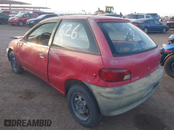 1996 Chevrolet Metro with VIN 2C1MR2269T6774342, listed as a IAAI auction lot 42196255 with 142,330 mi miles and . Bid and sale history available at DreamBid. Image 3.