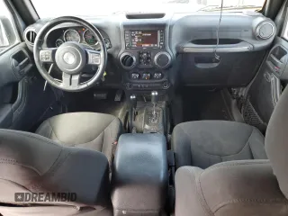2018 Jeep Wrangler JK Unlimited Sport S with VIN 1C4BJWDG5JL811003, listed as a Copart auction lot 70633564 with 94,477 mi miles and Salvage Title. Bid and sale history available at carsss.com. Image 8.
