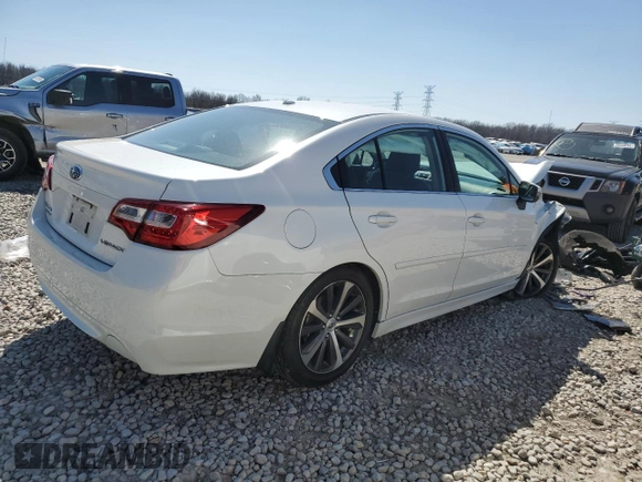 2015 Subaru Legacy 2.5i Limited with VIN 4S3BNBN63F3039322, listed as a Copart auction lot 48232745 with 138,665 mi miles and Salvage Title. Bid and sale history available at carsss.com. Image 3.