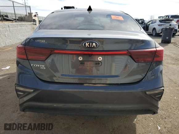 2021 Kia Forte FE with VIN 3KPF24AD0ME312569, listed as a Copart auction lot 47250335 with 62,798 mi miles and Non Repairable. Bid and sale history available at carsss.com. Image 6.
