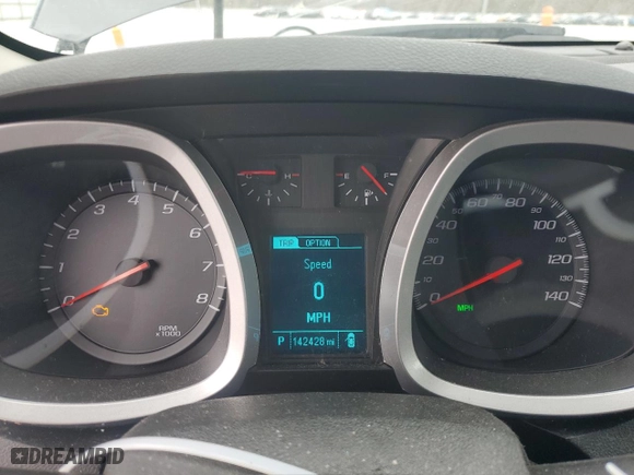 2015 Chevrolet Equinox LT with VIN 2GNALBEK3F6424331, listed as a Copart auction lot 52497565 with 142,428 mi miles and Clean Title. Bid and sale history available at carsss.com. Image 9.