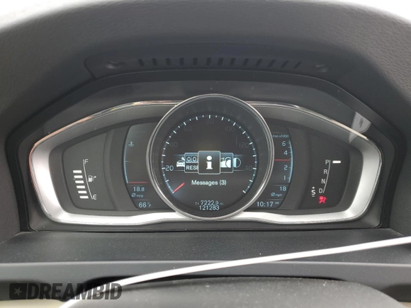 2014 Volvo S60 T5 with VIN YV1612FS4E1292856, listed as a Copart auction lot 50951795 with 121,283 mi miles and Salvage Title. Bid and sale history available at carsss.com. Image 9.