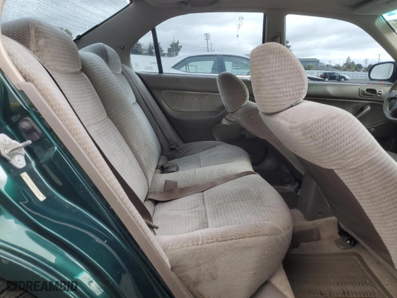 1999 Honda Civic VP with VIN 2HGEJ6610XH579794, listed as a Copart auction lot 47687515 with 229,343 mi miles and Salvage Title. Bid and sale history available at carsss.com. Image 10.