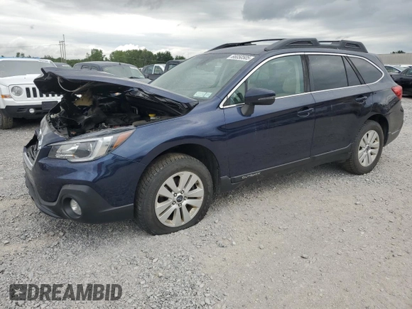 2018 Subaru Outback Premium with VIN 4S4BSAFC2J3315775, listed as a Copart auction lot 66050505 with 148,586 mi miles and Salvage title. Bid and sale history available at DreamBid. Image 1.