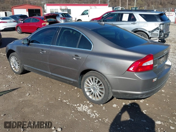 2007 Volvo S80 I6 with VIN YV1AS982071023821, listed as a IAAI auction lot 41875274 with 202,053 mi miles. Bid and sale history available at carsss.com. Image 3.