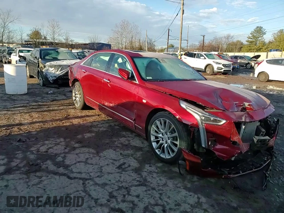 2019 Cadillac CT6 Luxury AWD with VIN 1G6KB5RS7KU141246, listed as a Copart auction lot 86879564 with Not provided miles and Salvage title. Bid and sale history available at DreamBid. Image 10.