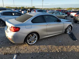 2016 BMW 2 Series 228i with VIN WBA1F5C57GV343907, listed as a Copart auction lot 70606704 with 107,211 mi miles and Salvage title. Bid and sale history available at DreamBid. Image 3.