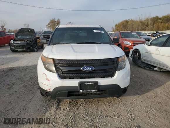 2014 Ford Utility Police Interceptor with VIN 1FM5K8AR7EGB63816, listed as a Copart auction lot 78509524 with 219,315 mi miles and Clean Title. Bid and sale history available at carsss.com. Image 5.