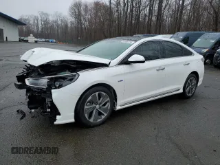 2018 Hyundai Sonata Hybrid Limited with VIN KMHE34L39JA087253, listed as a Copart auction lot 51690735 with 109,720 mi miles and Salvage Title. Bid and sale history available at carsss.com. Image 1.