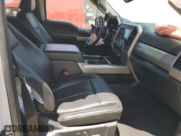 2021 Ford F-450 XL with VIN 1FT8W4DTXMED30296, listed as a Copart auction lot 58483974 with 25,593 mi miles and Salvage title. Bid and sale history available at DreamBid. Image 5.