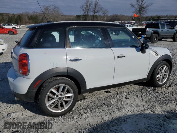 2013 MINI Countryman with VIN WMWZB3C51DWM31196, listed as a Copart auction lot 45708135 with 163,331 mi miles and Salvage title. Bid and sale history available at DreamBid. Image 3.