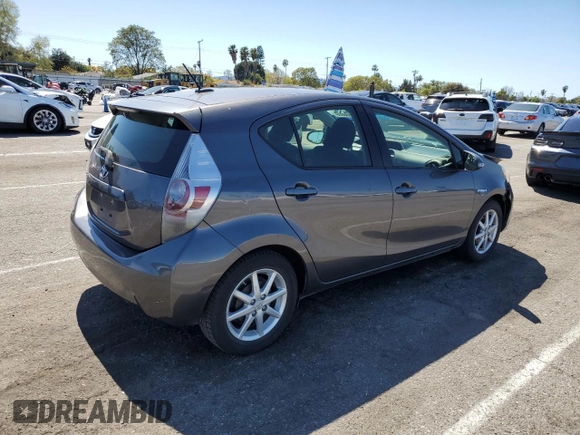 2013 Toyota Prius One with VIN JTDKDTB36D1034692, listed as a Copart auction lot 49686035 with 153,852 mi miles and Salvage Title. Bid and sale history available at carsss.com. Image 3.