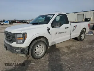 2023 Ford F-150 XL with VIN 1FTMF1CBXPKE33584, listed as a Copart auction lot 42448195 with 51,318 mi miles and Salvage title. Bid and sale history available at DreamBid. Image 1.