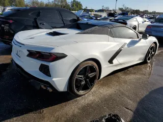 2021 Chevrolet Corvette 3LT with VIN 1G1YC3D45M5101318, listed as a Copart auction lot 75191414 with 2,257 mi miles and Non Repairable. Bid and sale history available at carsss.com. Image 3.