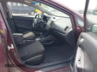 2018 Kia Forte LX with VIN 3KPFK4A70JE165286, listed as a IAAI auction lot 42128779 with 124,348 mi miles. Bid and sale history available at carsss.com. Image 5.