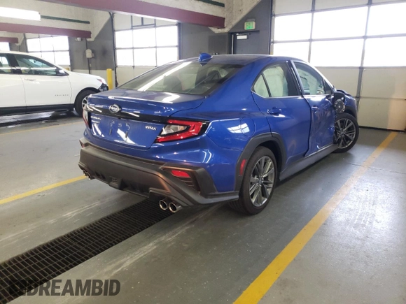 2022 Subaru WRX with VIN JF1VBAA65N9009617, listed as a Copart auction lot 62581132 with 1,240 mi miles. Bid and sale history available at carsss.com. Image 4.