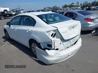2012 Honda Civic LX с VIN 19XFB2F5XCE306217, выставлен на аукционе IAAI как лот 42476498 с пробегом 160 932 миль миль и . История ставок и продаж доступна на DreamBid. Изображение 3.