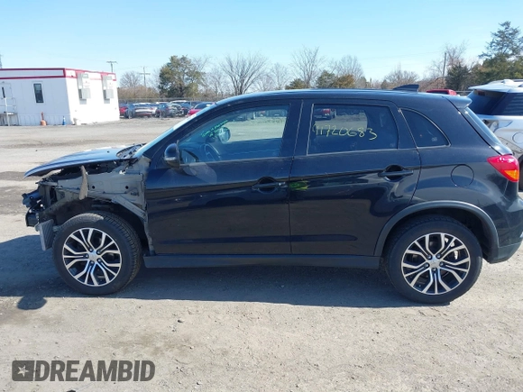 2018 Mitsubishi Outlander Sport SE 2.4 with VIN JA4AR3AW4JU012414, listed as a IAAI auction lot 41720683 with 99,388 mi miles. Bid and sale history available at carsss.com. Image 14.