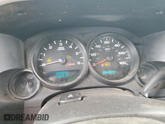 2007 Chevrolet Silverado 1500 LS with VIN 2GCEC13C171706370, listed as a Copart auction lot 47033325 with 109,299 mi miles and Salvage Title. Bid and sale history available at DreamBid. Image 9.