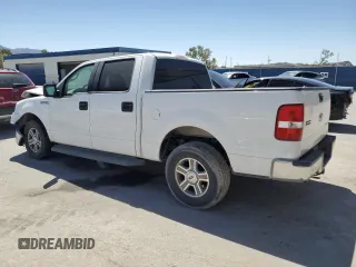 2008 Ford F-150 XLT with VIN 1FTPW12V48KC85314, listed as a Copart auction lot 54584605 with 177,811 mi miles and Salvage title. Bid and sale history available at DreamBid. Image 2.