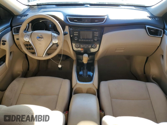 2015 Nissan Rogue SV with VIN KNMAT2MT5FP581765, listed as a Copart auction lot 84490954 with 112,949 mi miles and Salvage Title. Bid and sale history available at DreamBid. Image 8.