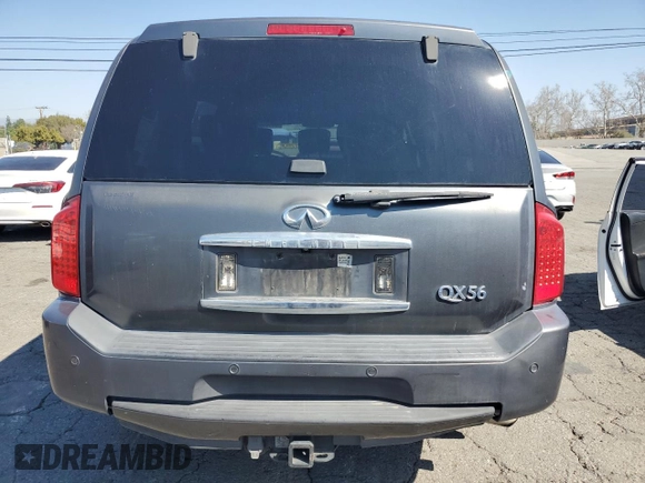 2009 Infiniti QX56 with VIN 5N3AA08D49N901318, listed as a Copart auction lot 46544655 with 172,893 mi miles and Clean Title. Bid and sale history available at carsss.com. Image 6.