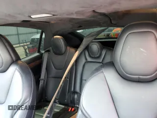 2020 Tesla Model X Long Range with VIN 5YJXCDE20LF303678, listed as a Copart auction lot 53026705 with Not Provided miles and Salvage Title. Bid and sale history available at carsss.com. Image 10.
