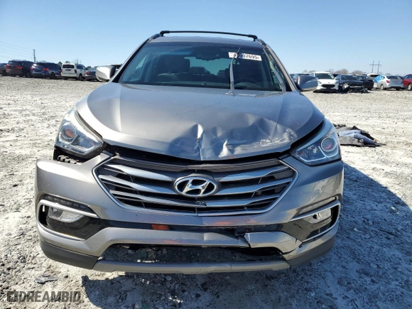 2018 Hyundai Santa Fe Sport 2.4L with VIN 5XYZU3LB2JG559507, listed as a Copart auction lot 48097695 with NaN miles and Salvage Title. Bid and sale history available at carsss.com. Image 5.