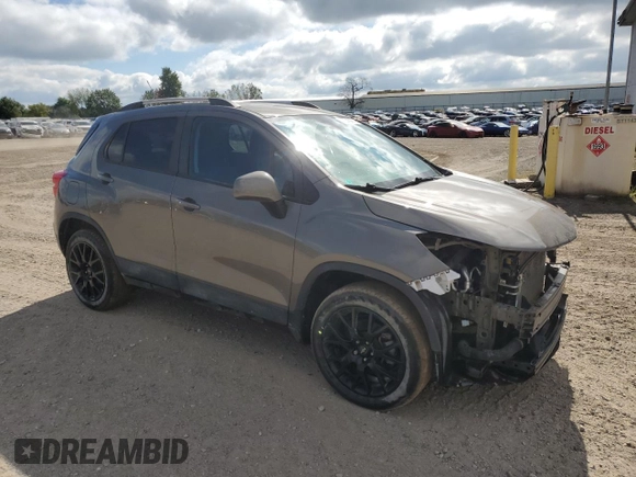 2021 Chevrolet Trax LT with VIN KL7CJPSB1MB321070, listed as a Copart auction lot 73340064 with 50,490 mi miles and Salvage Title. Bid and sale history available at carsss.com. Image 4.