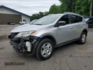 2015 Toyota RAV4 LE with VIN JTMBFREV8FD144459, listed as a Copart auction lot 63083705 with 94,653 mi miles and Salvage title. Bid and sale history available at DreamBid. Image 1.
