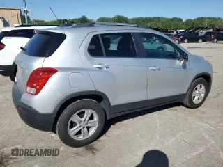 2015 Chevrolet Trax LT with VIN 3GNCJLSB9FL175263, listed as a Copart auction lot 60866654 with 127,134 mi miles and Salvage Title. Bid and sale history available at carsss.com. Image 3.