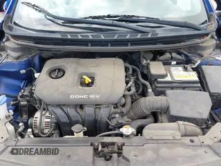 2017 Kia Forte LX with VIN 3KPFK4A74HE160960, listed as a IAAI auction lot 41894868 with 61,501 mi miles. Bid and sale history available at carsss.com. Image 10.