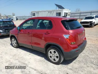 2015 Chevrolet Trax LS with VIN KL7CJKSB0FB218650, listed as a Copart auction lot 52429785 with 105,784 mi miles and Clean Title. Bid and sale history available at carsss.com. Image 2.