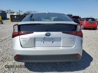 2021 Toyota Prius L Eco with VIN JTDKAMFU6M3138511, listed as a Copart auction lot 50776955 with 29,621 mi miles and Salvage Title. Bid and sale history available at carsss.com. Image 6.