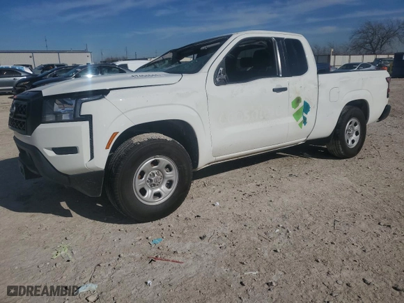 2024 Nissan Frontier S with VIN 1N6ED1CL2RN640228, listed as a Copart auction lot 87404644 with 8,696 mi miles and Salvage Title. Bid and sale history available at carsss.com. Image 1.