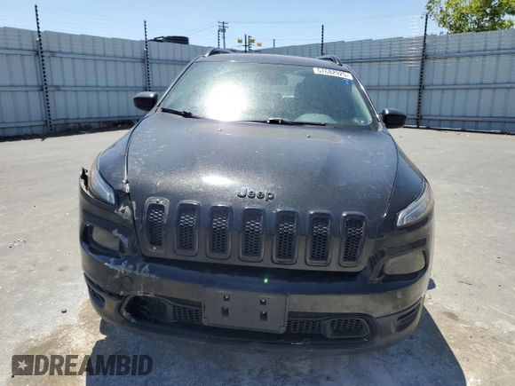 2017 Jeep Cherokee Altitude with VIN 1C4PJLAS6HW577086, listed as a Copart auction lot 57682925 with 109,316 mi miles and Salvage title. Bid and sale history available at DreamBid. Image 5.