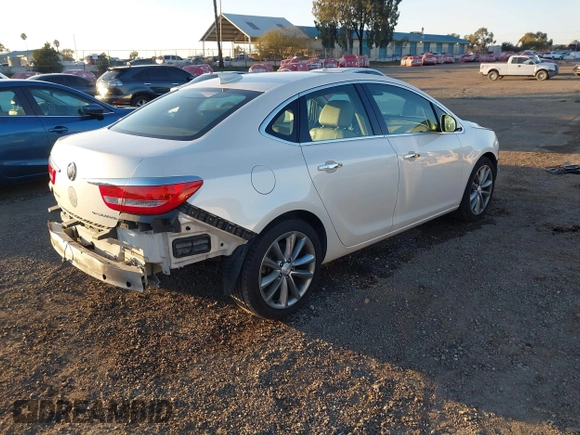 2015 Buick Verano Leather Group with VIN 1G4PS5SK8F4190390, listed as a IAAI auction lot 41611234 with 128,286 mi miles. Bid and sale history available at carsss.com. Image 4.