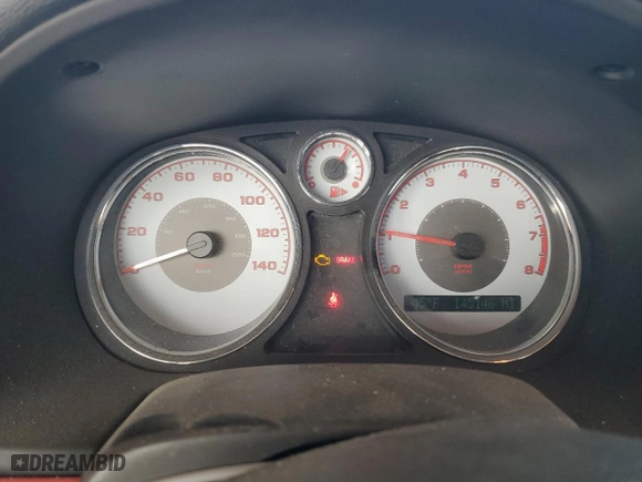 2007 Pontiac G5 GT with VIN 1G2AN15B477194401, listed as a Copart auction lot 76735864 with 145,146 mi miles and Salvage Title. Bid and sale history available at carsss.com. Image 9.