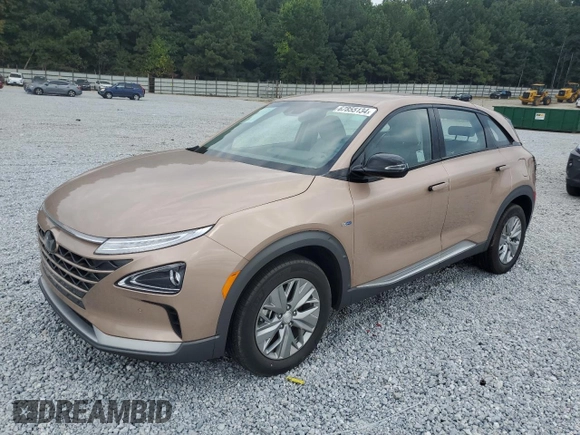 2019 Hyundai NEXO z VIN KM8J74A6XKU002131, wystawiony jako Copart lot #67855134 z przebiegiem 13 690 mil mil oraz Czysty tytuł • Clean title. Historia ofert i sprzedaży dostępna na DreamBid. Obrazek 1.