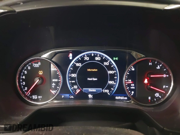 2022 Chevrolet Blazer RS with VIN 3GNKBKRS8NS175932, listed as a IAAI auction lot 42316803 with 46,960 mi miles and . Bid and sale history available at DreamBid. Image 7.
