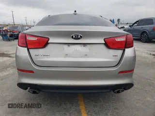2014 Kia Optima LX with VIN 5XXGM4A77EG331363, listed as a Copart auction lot 53733755 with 135,081 mi miles and Salvage title. Bid and sale history available at DreamBid. Image 6.
