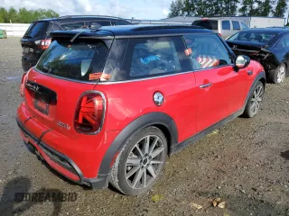2023 MINI Hardtop Cooper S with VIN WMW53DH02P2S59383, listed as a Copart auction lot 57666234 with Not Provided miles and Salvage Title. Bid and sale history available at DreamBid. Image 3.