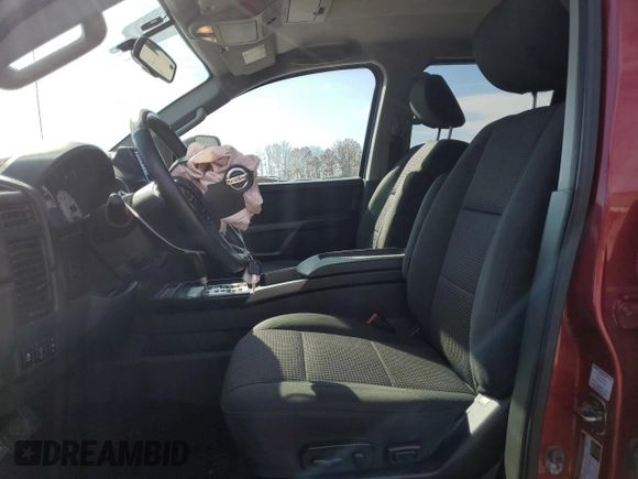 2015 Nissan Titan SL with VIN 1N6AA0EC9FN505189, listed as a Copart auction lot 77302684 with 92,224 mi miles and Salvage Title. Bid and sale history available at carsss.com. Image 7.