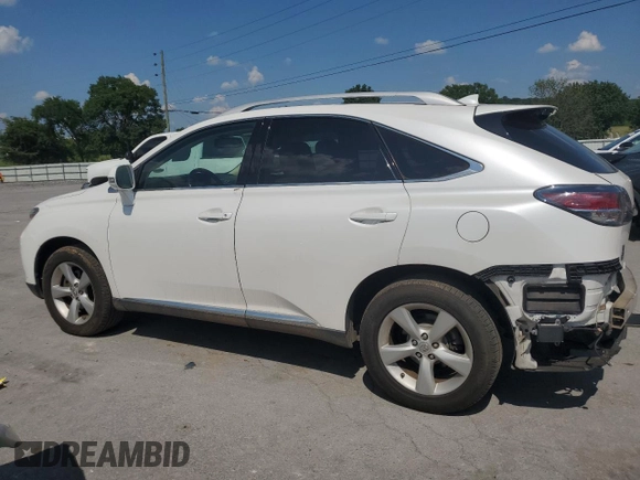 2015 Lexus RX 350 with VIN 2T2BK1BAXFC324498, listed as a Copart auction lot 62032775 with 108,234 mi miles and Salvage title. Bid and sale history available at DreamBid. Image 2.